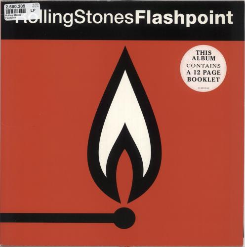 ROLLING STONES/Flashpoint プロモBOX Release “Flashpoint + Collectables” by The Rolling Stones